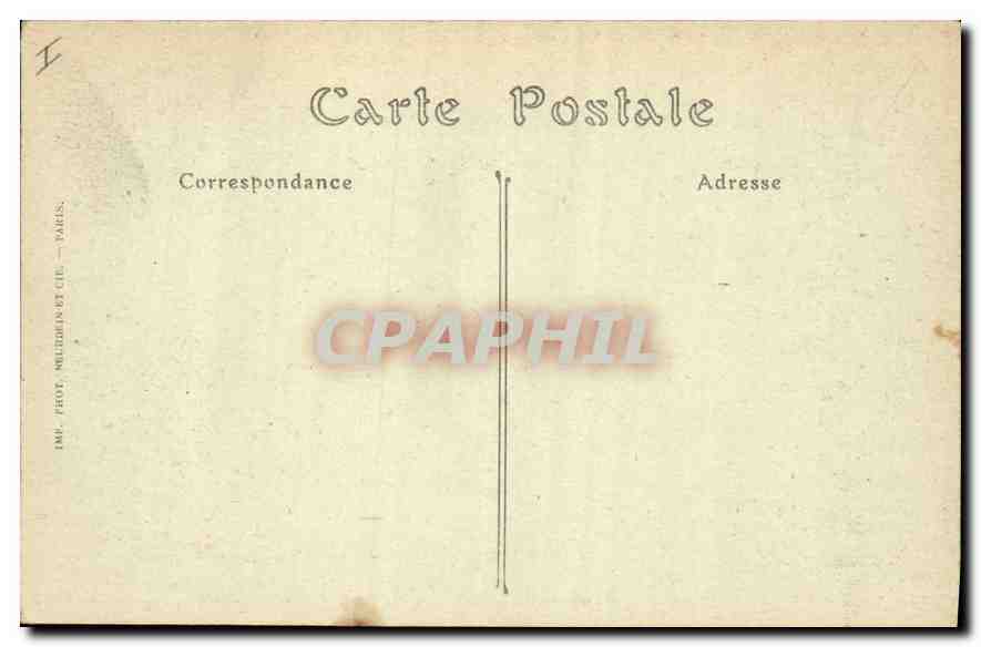 CPA Lepine Marne Basilique Notre Dame Cloture interieure du Choeur  — Rückseite