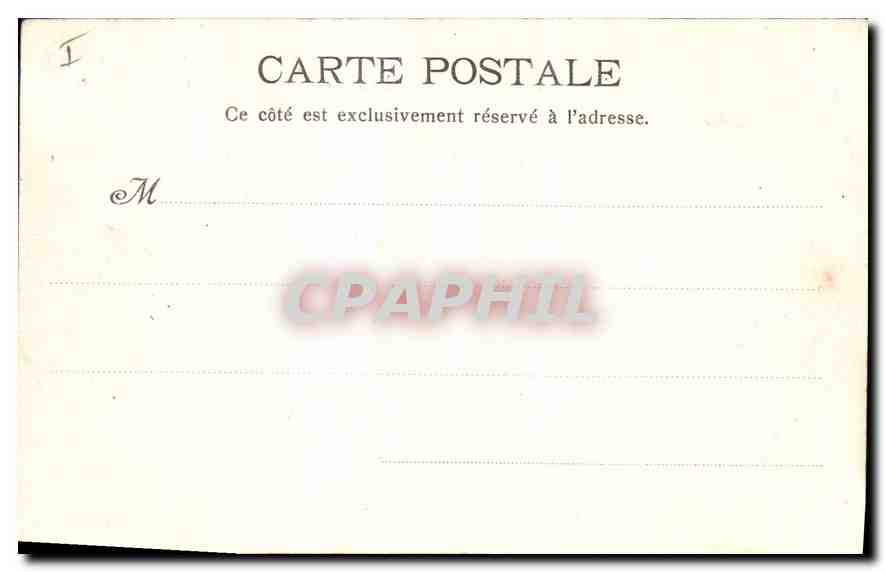 Cannes — Fort de l'île Sainte-Marguerite — P. L. Maillan, édit. Cannes 672 — Rückseite