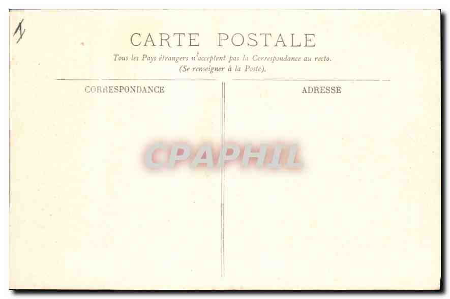 CPA Iles de Lerins Saint Honorat Entree du Cloitre  — Verso