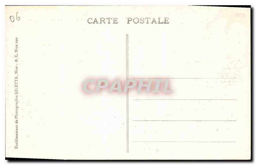 Bazaine - Prison de Sainte-Marguerite — Édition Gilettta, n°608 — Verso