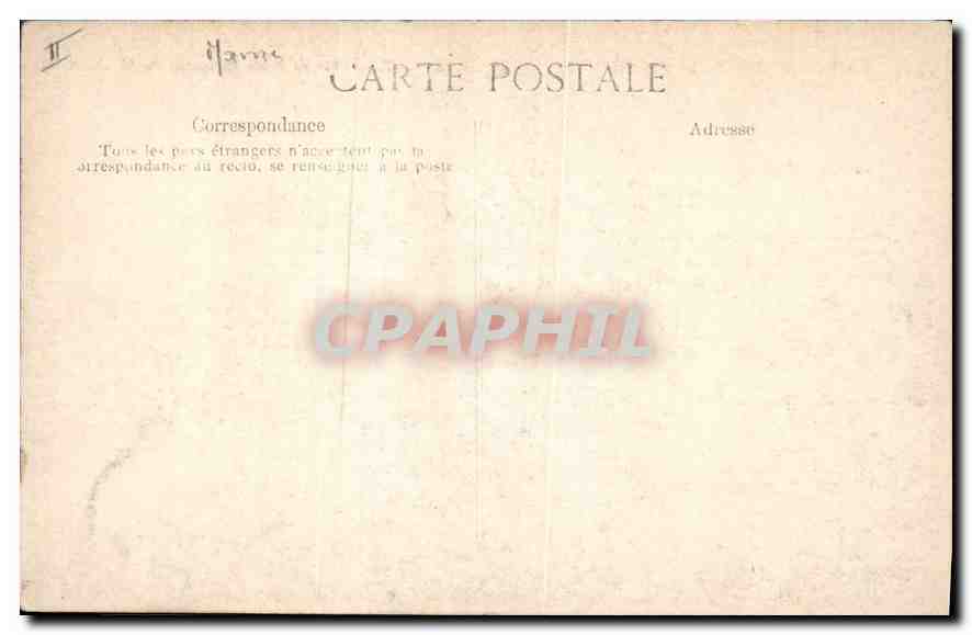 CPA Epernay Chateau Pekin  — Rückseite