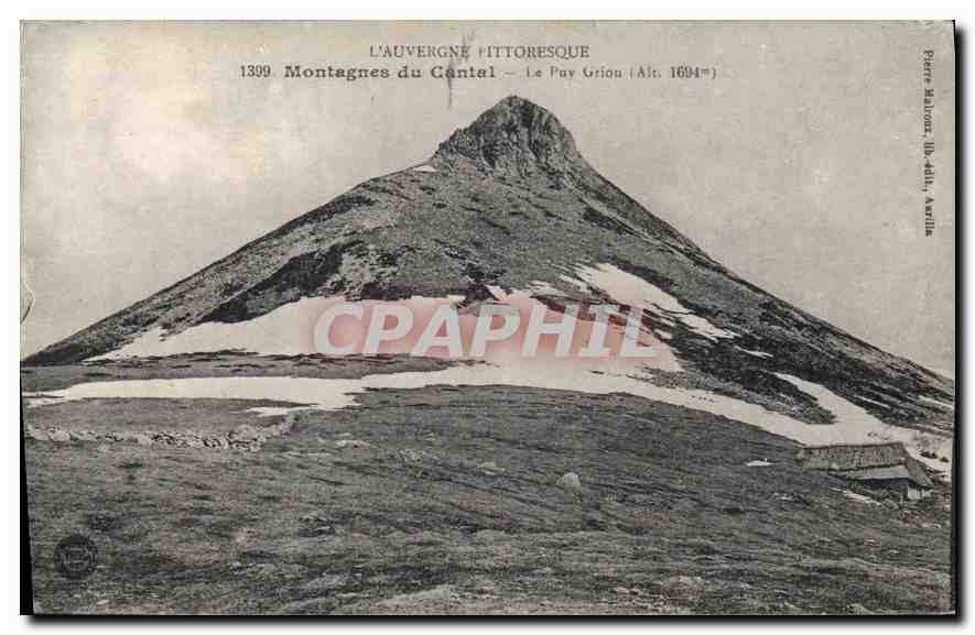 CPA Montagnes du Canal Le Puv Griou 