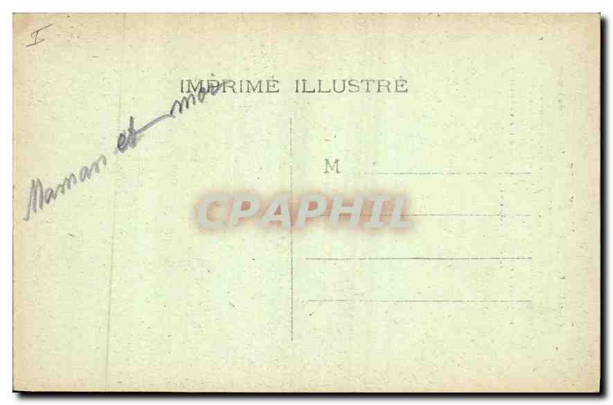 CPA L'Auvergne Vallee de la Cere La route du Lioran  — Verso