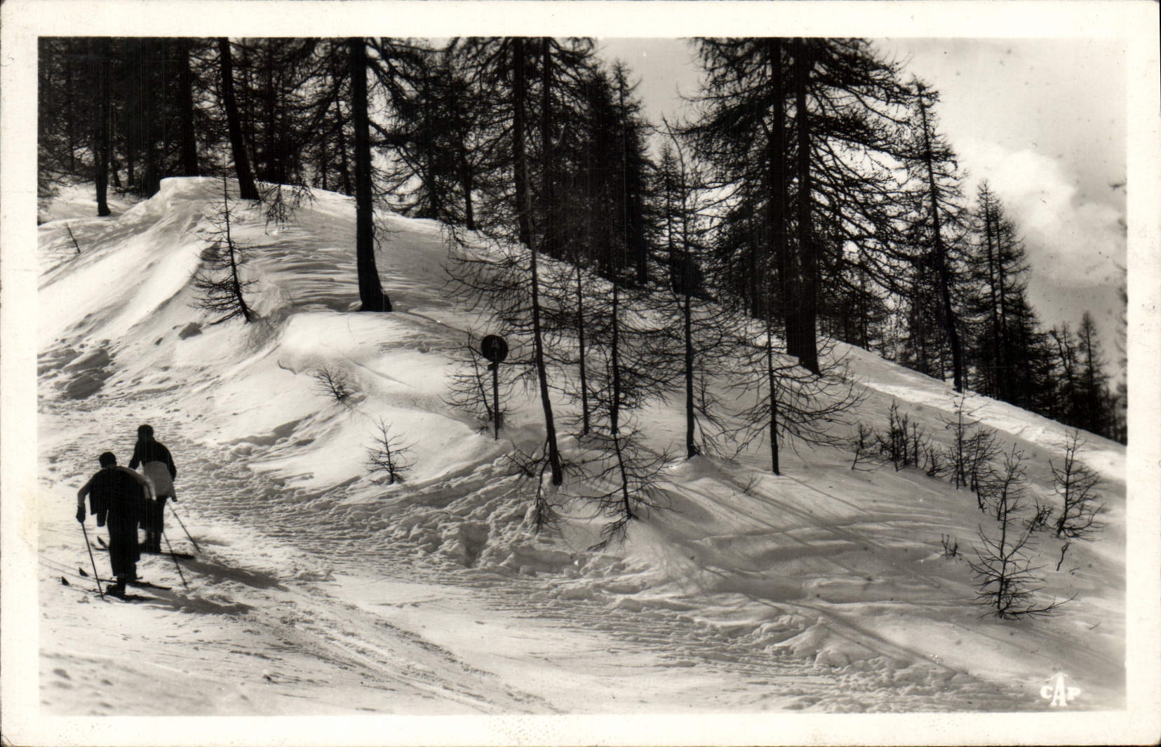 CPA Val d'Isere Savoie Sports d'Hiver Sur la Piste 