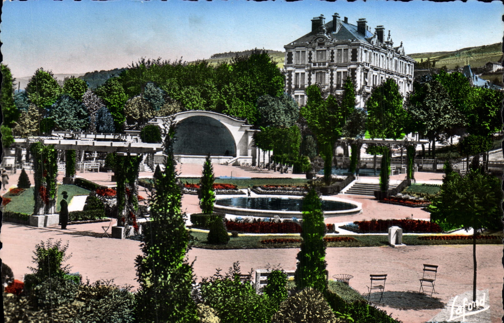 Jardins des Enfants au Rond-Point — Saint-Étienne (Loire) — J. Lafond, photographe