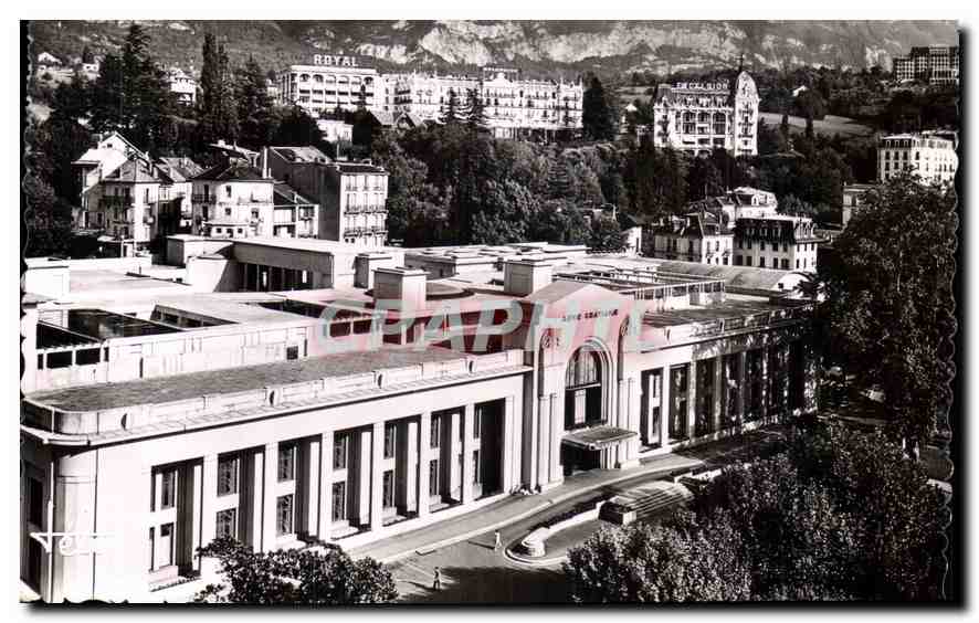 CPA Aix Les Bains Etablissement Thermal et les Hotels 