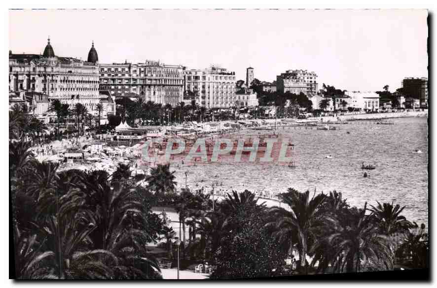 CPA Cannes Les Hotels de la Croisette 