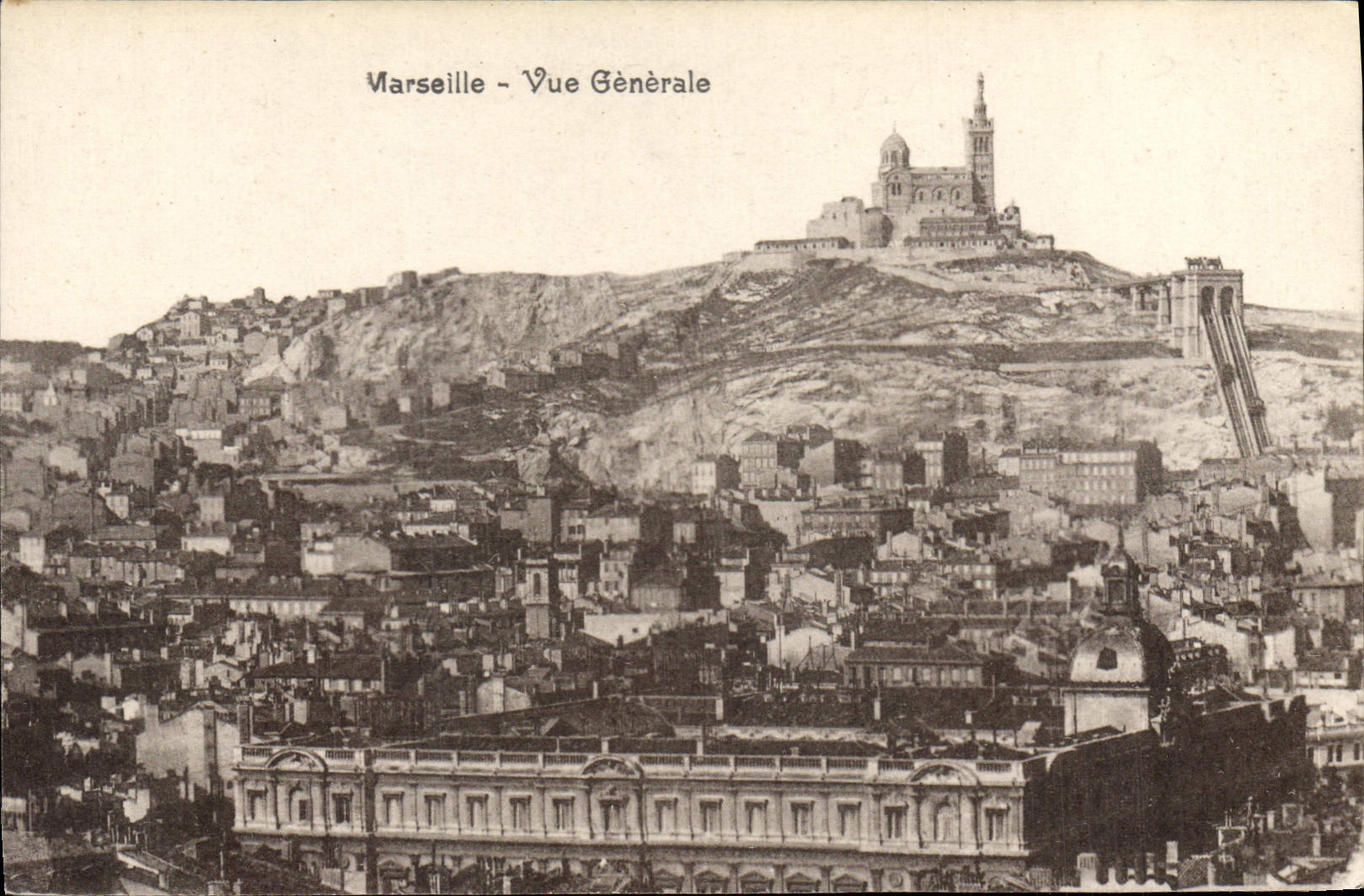 CPA Marseille Vue Generale