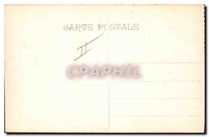 CPA Marseille Quai des Belges  — Rückseite