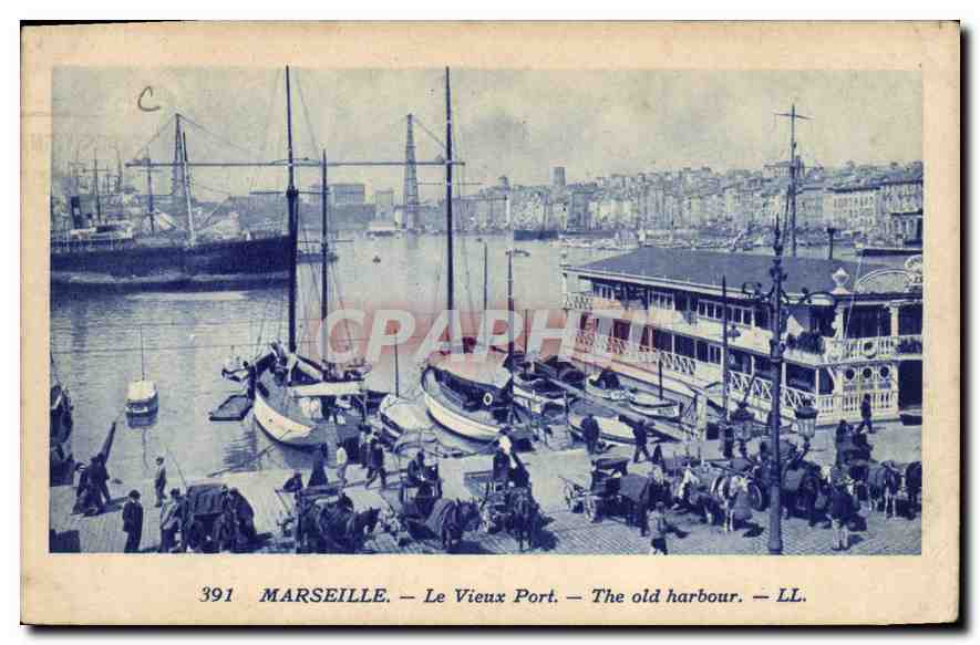 CPA Marseille Le Vieux Port 
