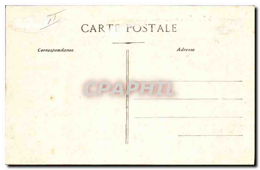 CPA Marseille Le Vieux Port et Quai de la Fraternite  — Rückseite