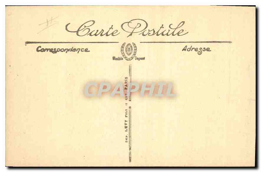 CPA Marseille Le Vieux Port  — Rückseite
