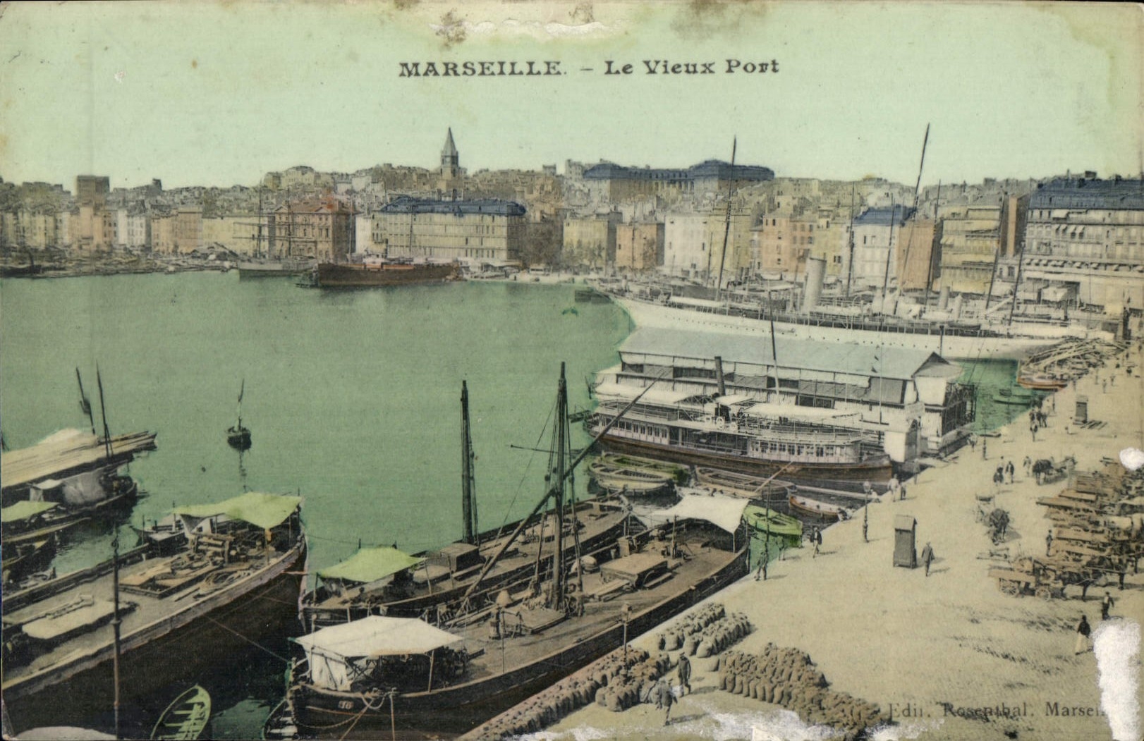 CPA Marseille Le Vieux Port 