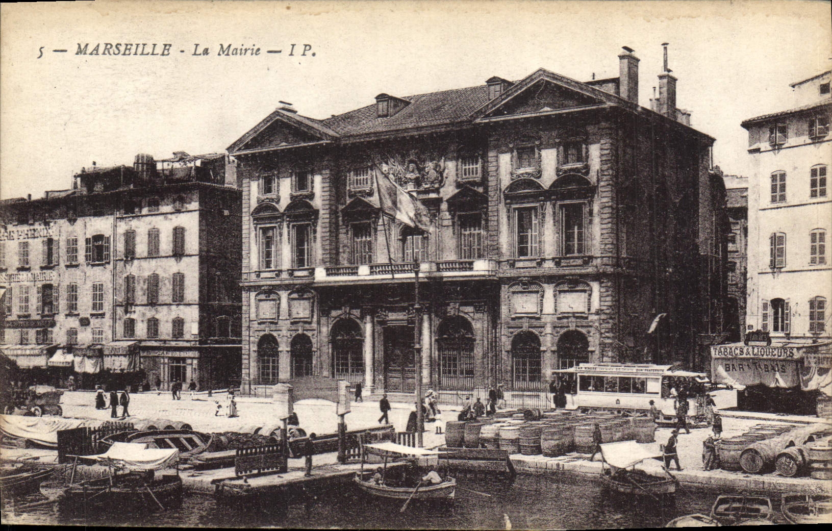 CPA Marseille La Mairie 