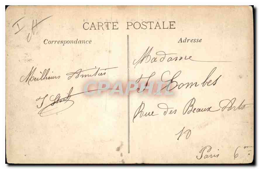 Marseille - Les Bains des Catalans — éditeur L.P.M. n°23 — Rückseite