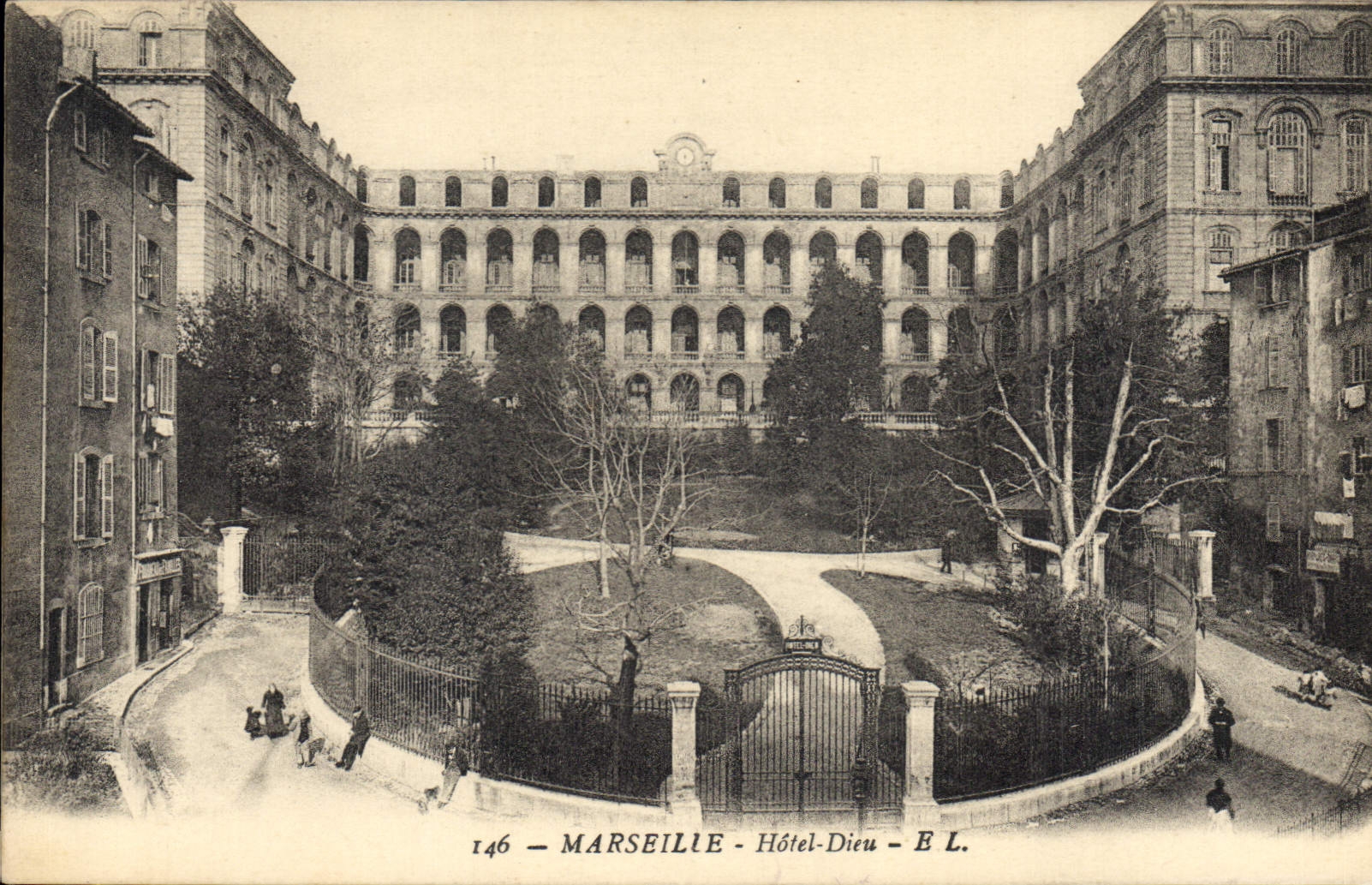 CPA Marseille Hotel Dieu 