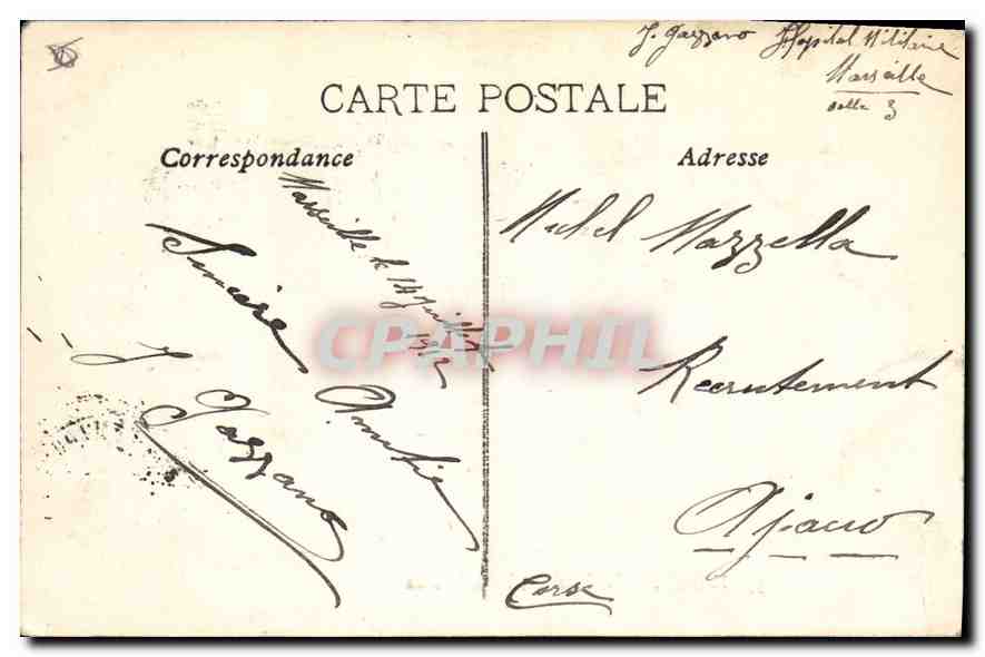 CPA Marseille La Corniche hotel Roubion — Reverso