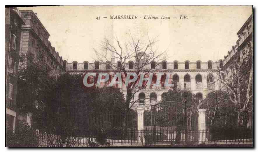 CPA Marseille L'Hotel Dieu 