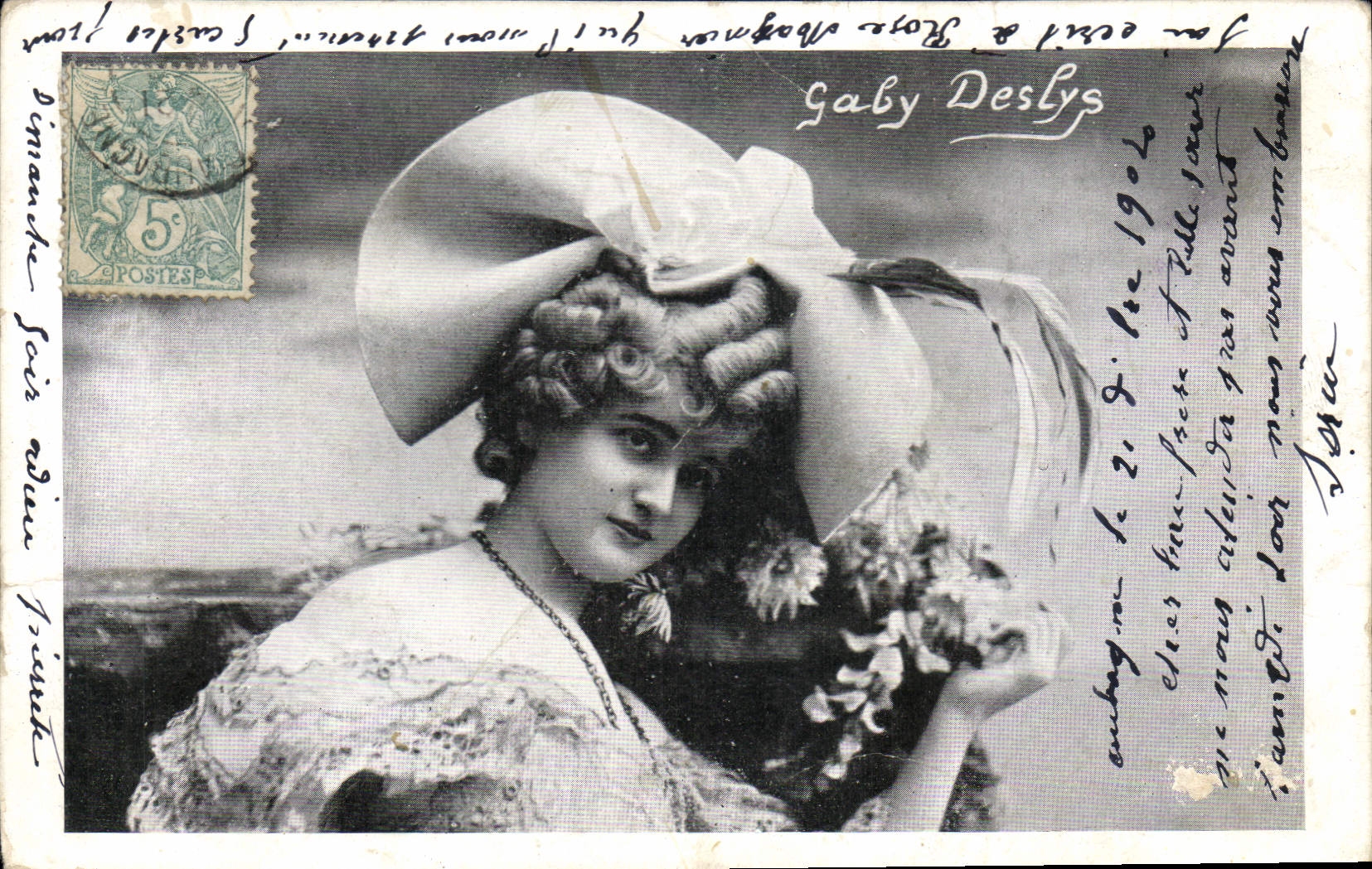 Gaby Deslys — portrait — éditeur non identifié, n° de série non visible