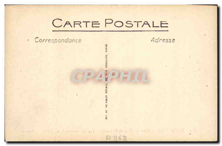 CPA Marseille Promenade de la Corniche Les Iles contre iour  — Rückseite