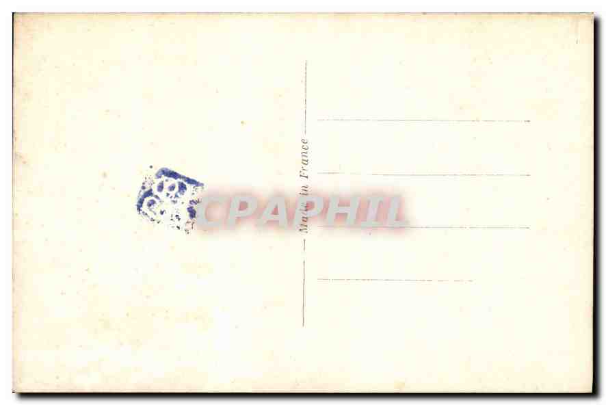 CPA Marseille La Gare St Charles  — Verso