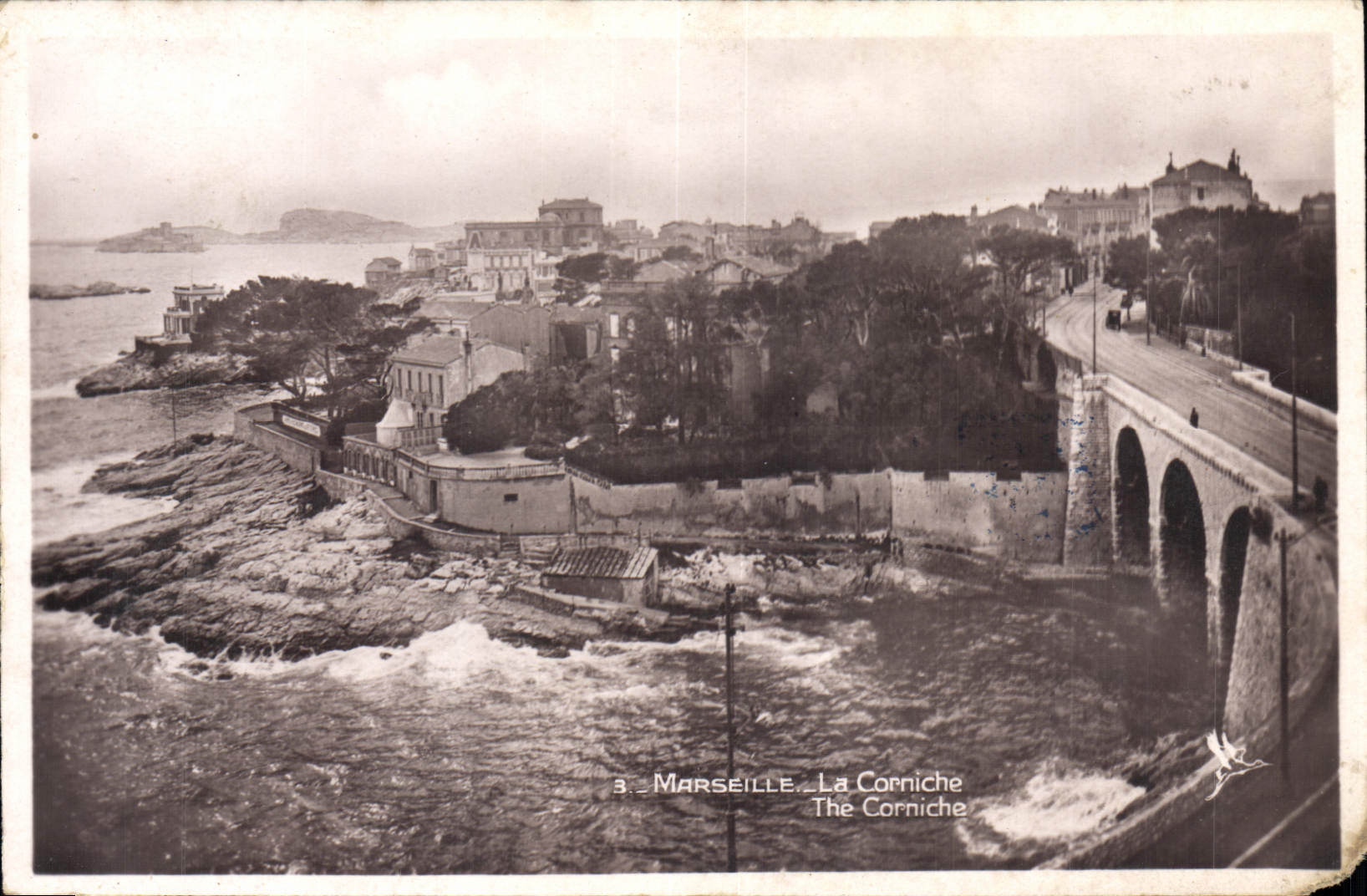 CPA Marseille La Corniche