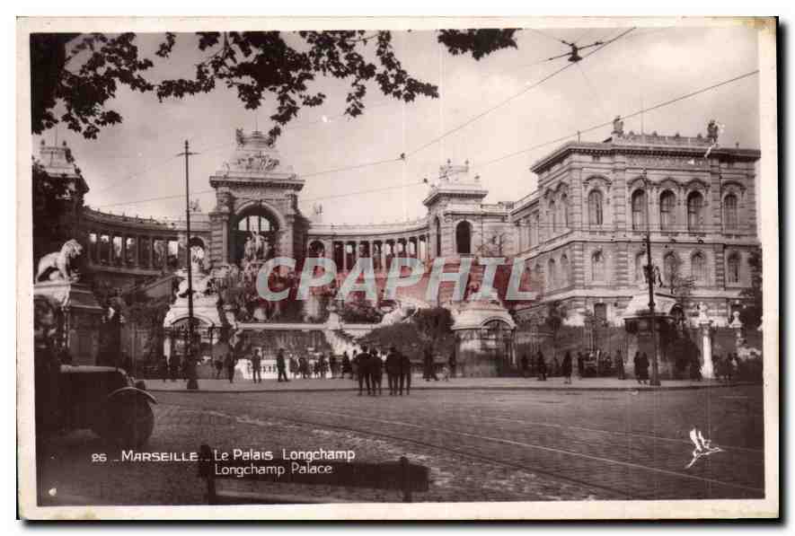 CPA Marseille Le Palais Longchamp 