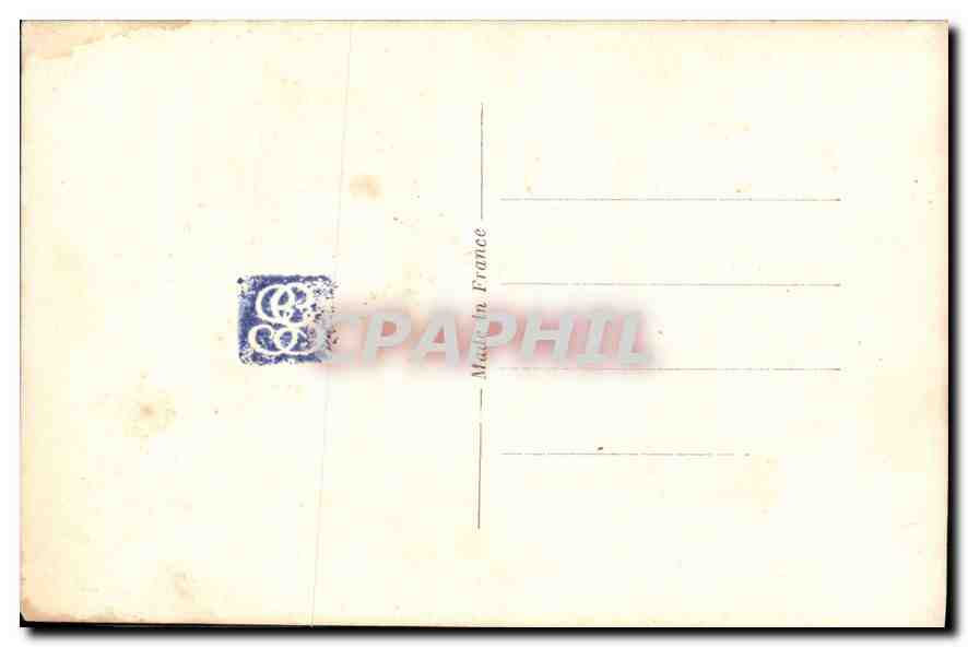 CPA Marseille La Gare St Charles  — Verso