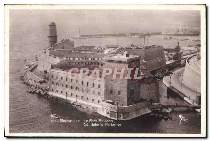 CPA Marseille Le Fort St Jean 