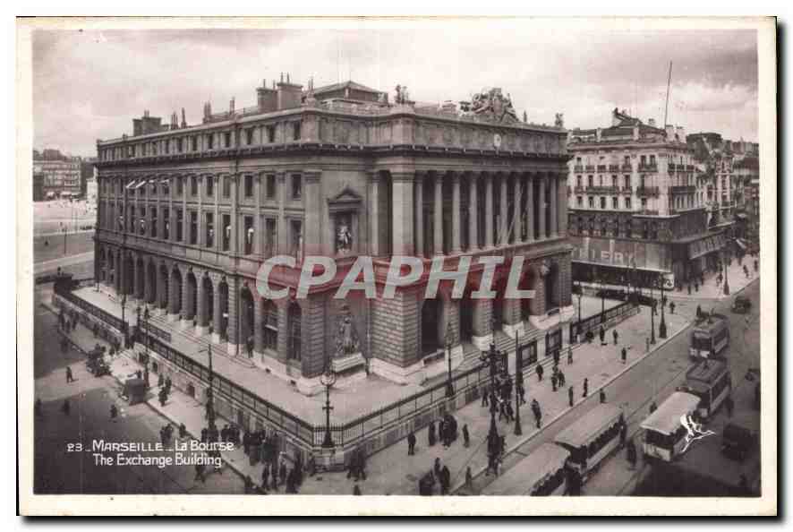 CPA Marseille La Bourse 
