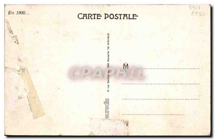 Marseille - Le Cours St Louis - Le coin des Bouquetières — éditeur euredis, n° 3517 — Reverso