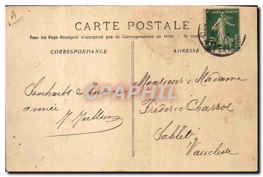 Marseille — Le Grand Théâtre — Phototypie E. Loeur, Marseille — Reverso