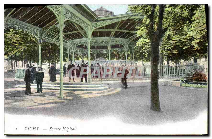 CPA Vichy Source Hopital 