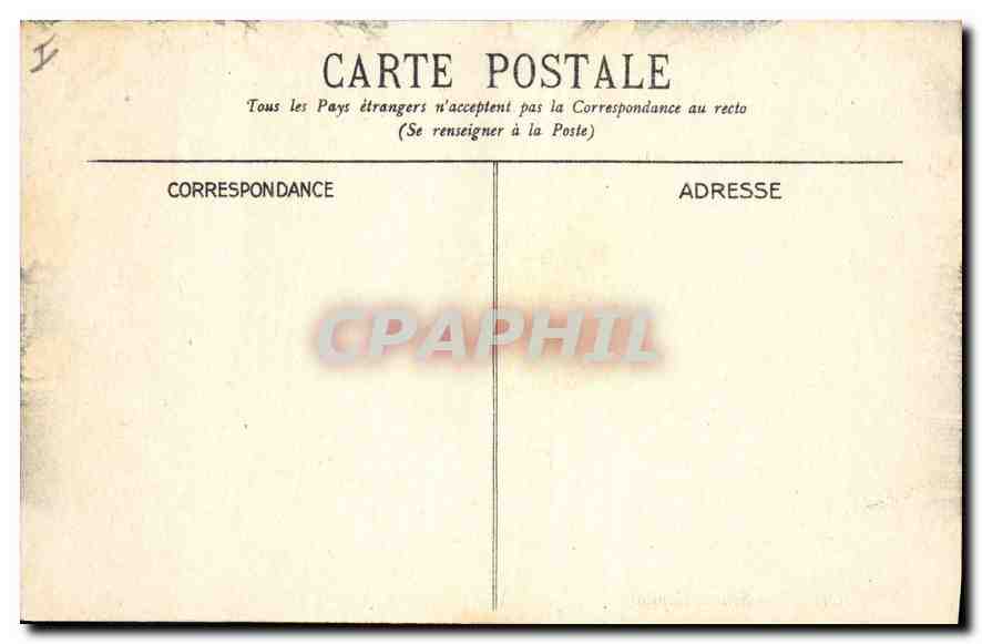CPA Vichy Source Hopital  — Rückseite