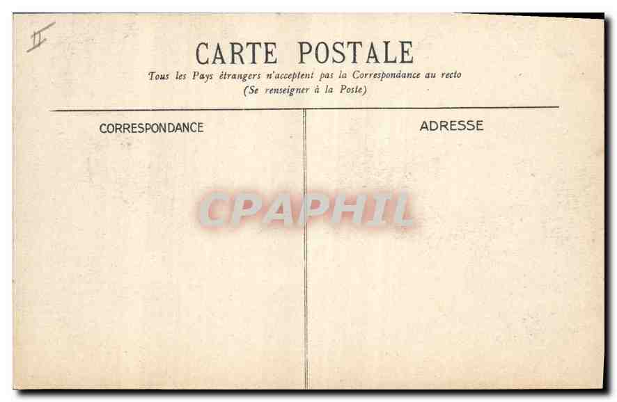CPA Source Lucas Vichy — Rückseite