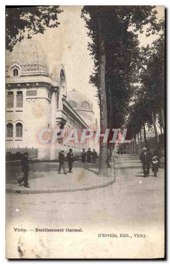 CPA Vichy Etablissement thermal 