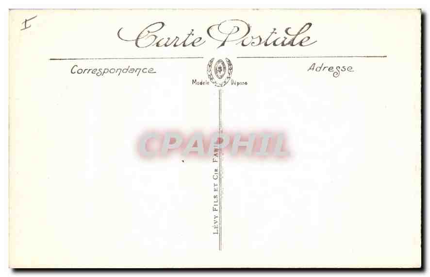 CPA Vichy La Source Mesdasmes Temperature 14 7  — Rückseite
