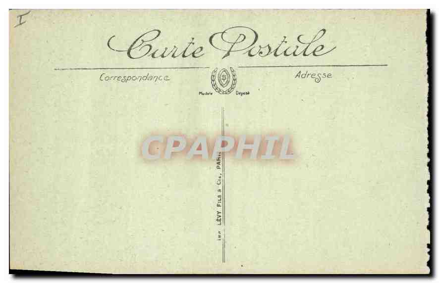 CPA Vichy Sources Chomel et Mesdames  — Rückseite