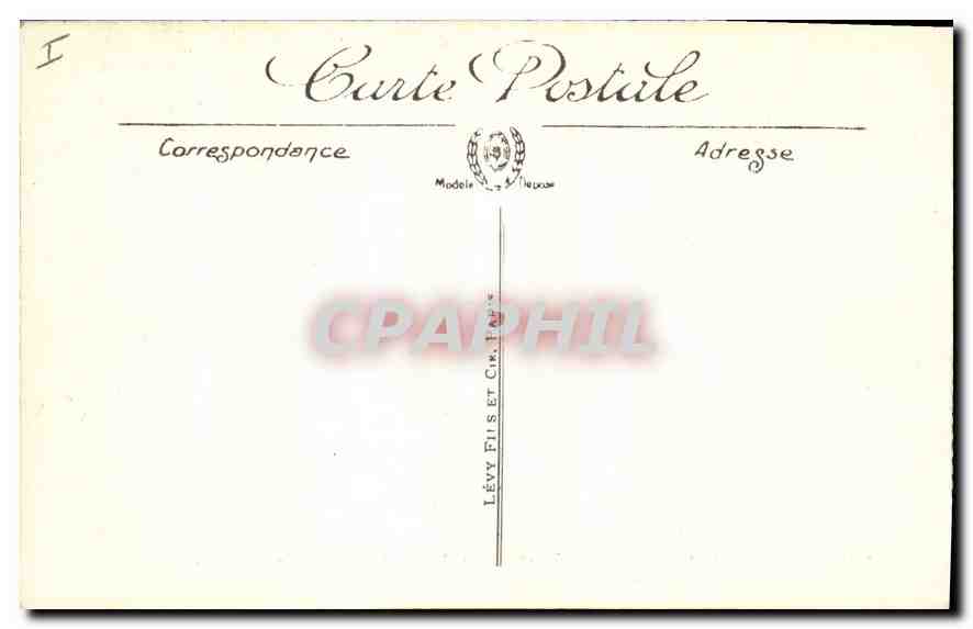 CPA Vichy La Source de l'Hopital Temperature 33  — Rückseite