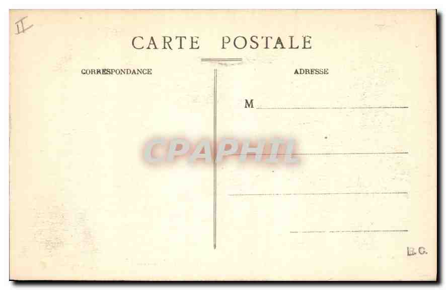 CPA Vichy Allees Couvertes Promenoirs  — Rückseite