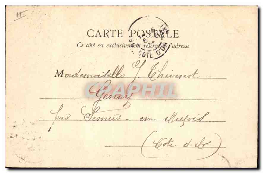 CPA Vichy L'Orangerie des Celestins  — Rückseite