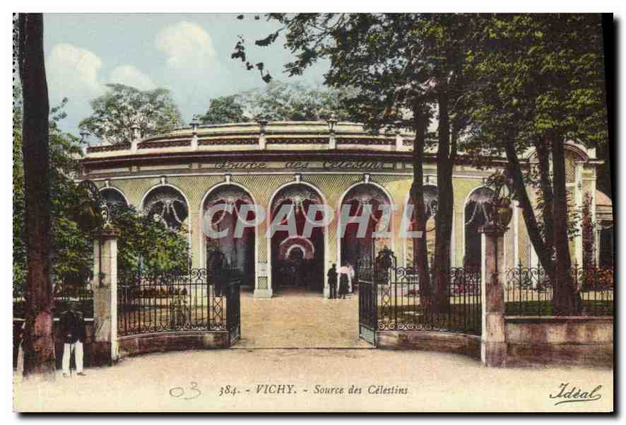 CPA Vichy Source des Celestins 