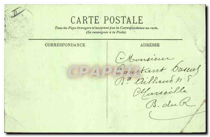 CPA Vichy Le Pavillon de la Source des Celestins  — Verso
