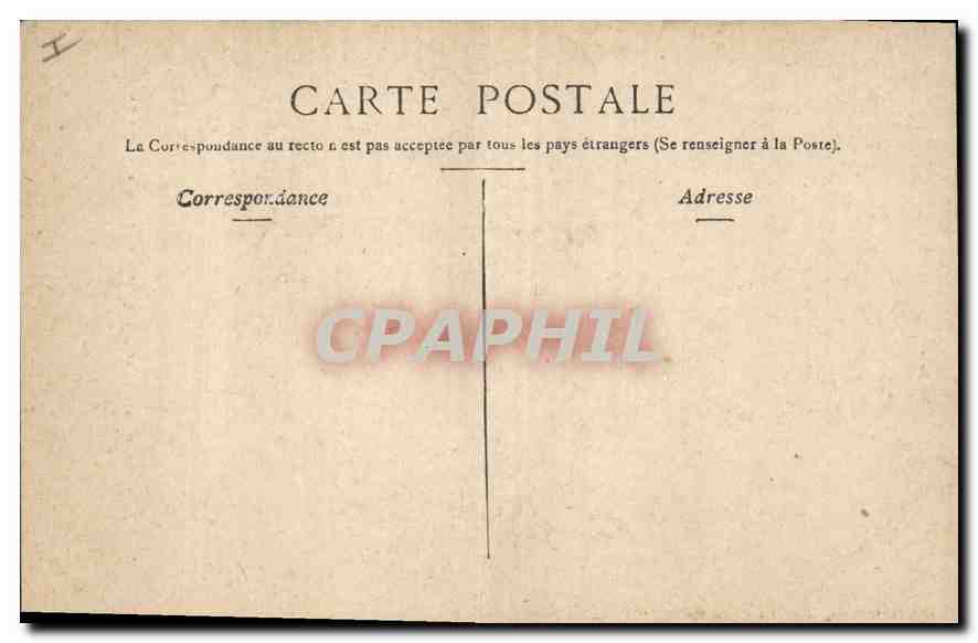 CPA Vichy Etablissement Thermal Entree principale  — Verso