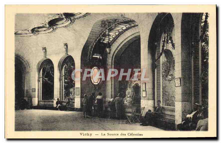 CPA Vichy La Source des Celestins 