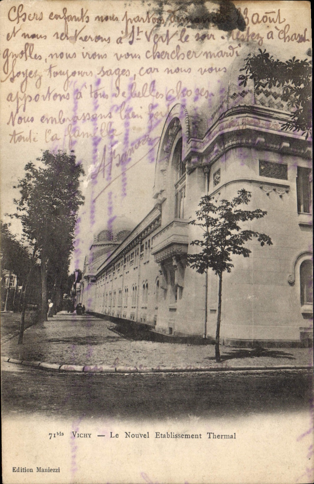 CPA Vichy Le nouvel Etablissement Thermal 
