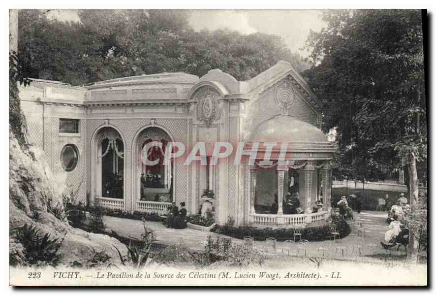 CPA Vichy Le Pavillon de la Source des Celestins 
