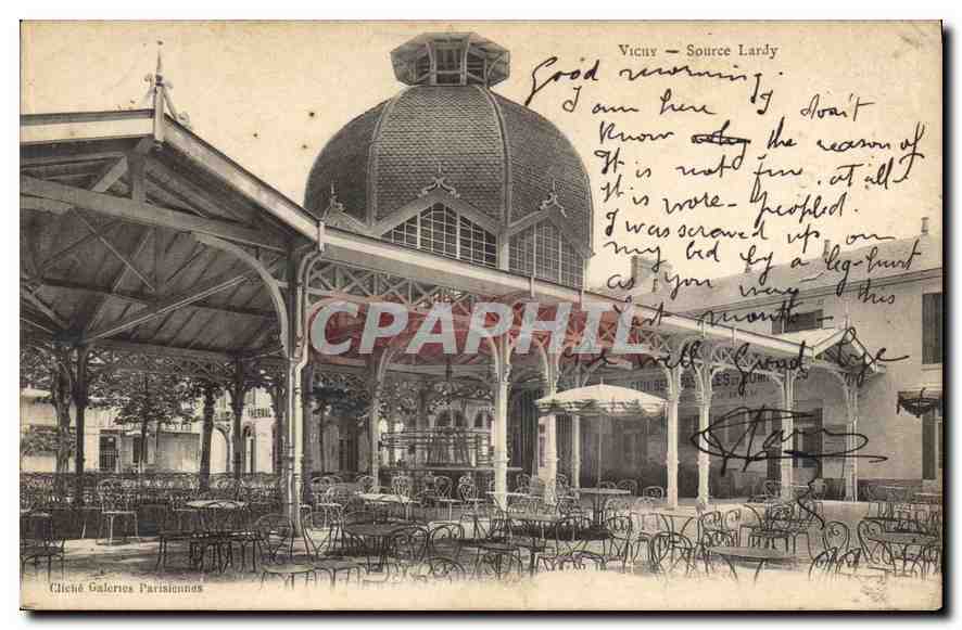 CPA Vichy Source Lardy 