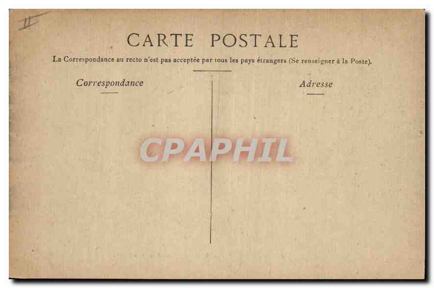 CPA Vichy Etablissement des Sources Lardy  — Verso