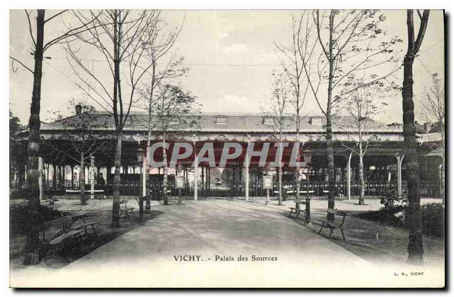 CPA Vichy Palais des Sources 
